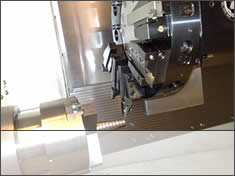 CNC Centre Turning Machine In Action